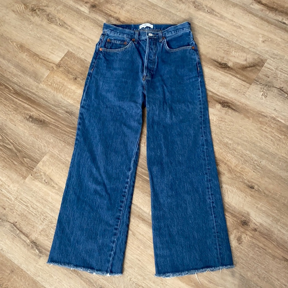 Redone original jeans. Button up. Size 27.